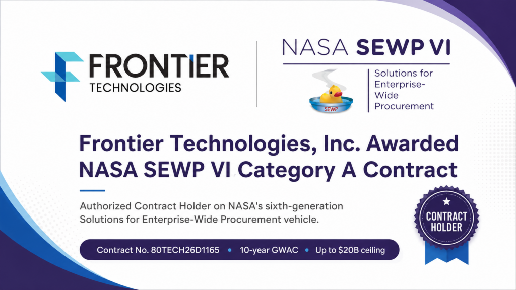 Frontier SEWP VI Award